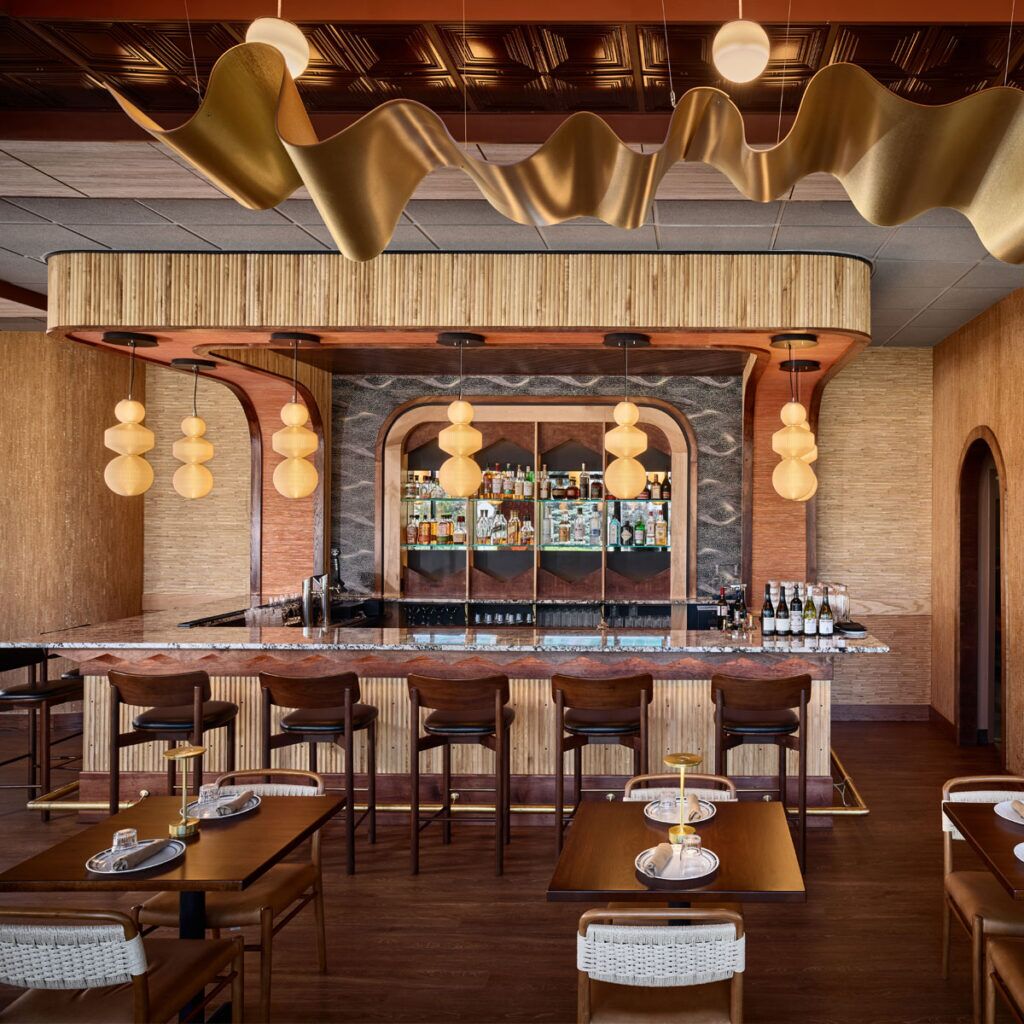 Rasa Indian Cuisine, downtown Bangor restaurant design by Ervin Architecture