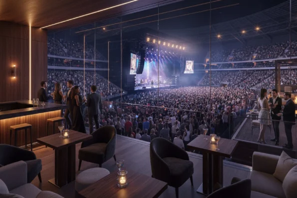 VIP & Premium Seating in Modern Music Venues